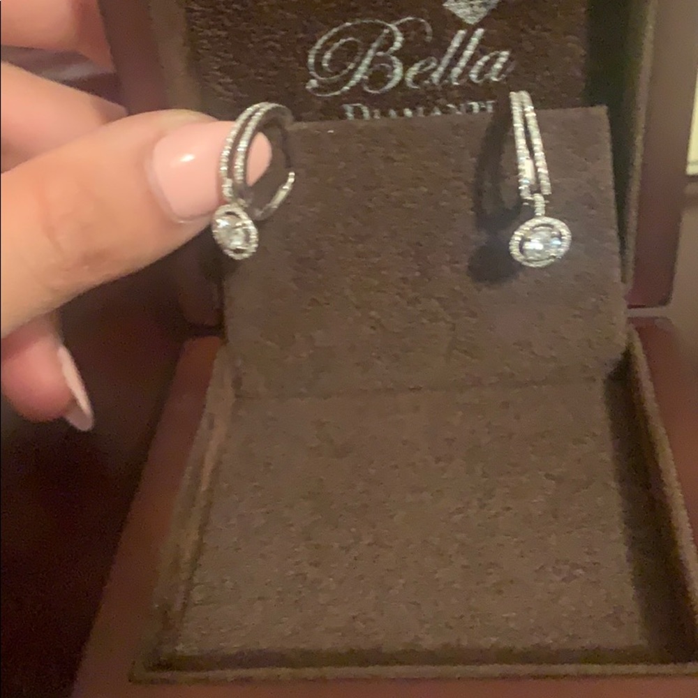 Diamond earrings